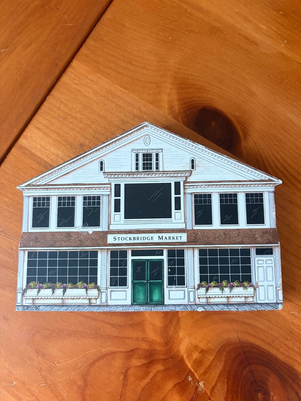 Vintage Brandywine Woodcrafts Stockbridge Market Building #3 Massachusetts Woode